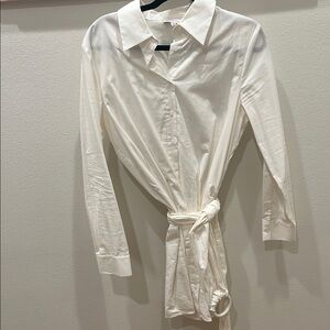 Gianni Bini Long Sleeve White Dress